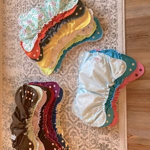 18 AppleCheeks Diaper Covers (no inserts)